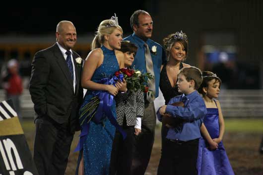 Senior Cara Prichard was named the 2009 Bryant High School Homecoming queen on Friday night. (Photo by Rick Nation)