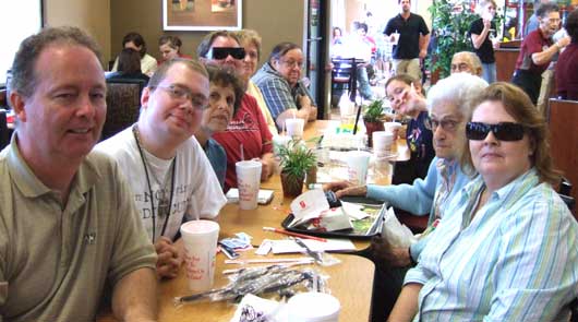 Members of the Bryant Civitan Club met at Chick-fil-A in Bryant to celebrate the group's 10th anniversary. (Photo courtesy of Ann Hudson)