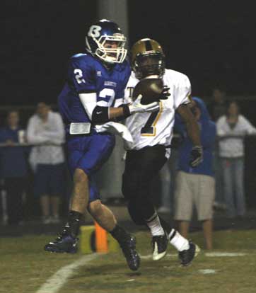 Brandon Parish and the Bryant Hornets passing game will be key factors in tonight's playoff game against Fort Smith Southside. (Photo by Rick Nation)