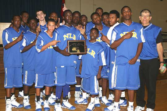 Bryant Invitational champs, the North Little Rock Charging Wildcats. (Photo by Rick Nation)