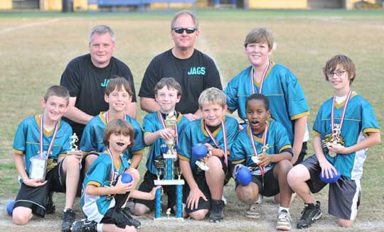The Jaguars were the champions of the fourth through sixth grade division