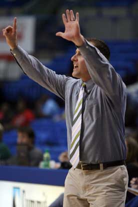Head coach Blake Condley. (Photo by Rick Nation)