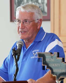 Bryant coach Ron Marvel (Photo by Daniel Sample)