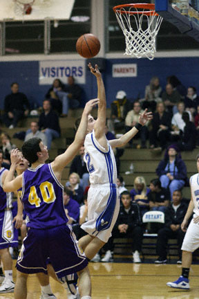 Brandon Parish goes up for a shot.