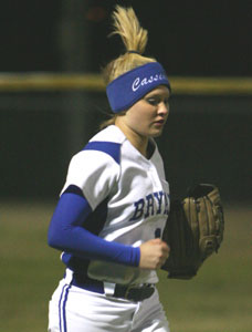 Cassidy Wilson had two hits for the Lady Hornets on Monday.