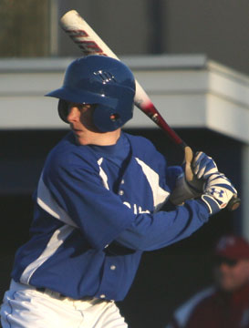 Justin Blankenship hit safely in the sixth game in a row. (Photo by Rick Nation)