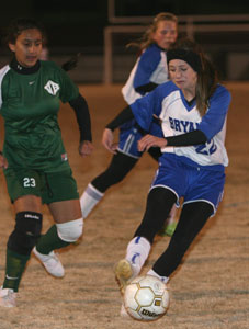 Lindsai Arceneaux had three goals for the Bryant Lady Hornets against Van Buren.