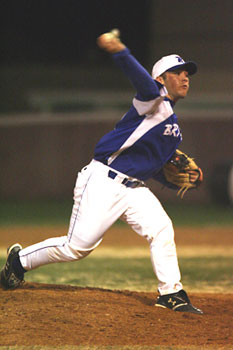 Kaleb Jobe picked up the save in the 3-2 win over Little Rock Catholic.