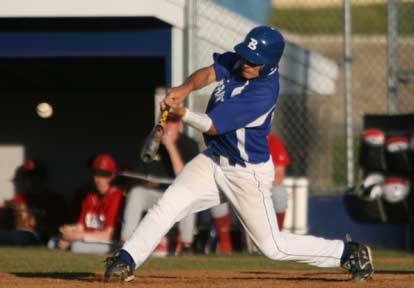 Hunter Mayall went 4-for-4 against Cabot on Tuesday. (Photo by Rick Nation)