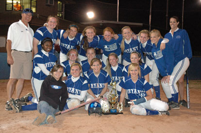 The Bryant Lady Hornets finished third at the Sheridan Invitational Tournament Saturday. (Photo by Mark Hart)