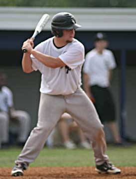 Dylan Pritchett went 5 for 5 with four runs batted in. (Photo by Rick Nation)