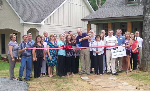 The Bryant Chamber of Commerce hosted a ribbon cutting to mark the grand opening of The Arbors and Andres Place subdivision off the I-30 access road between the Reynolds Road and Raymar Road overpasses. (Photo courtesy of the Bryant Chamber of Commerce)