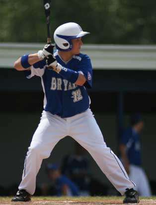 Cameron Price contributed a key RBI double in Bryant's win over White Hall. (Photo by Rick Nation)