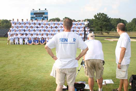 Saturday was picture day for the Bryant football teams. (Photo by Rick Nation)