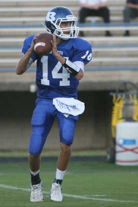 Bryant quarterback Jimi Easterling. (Photo by Rick Nation)