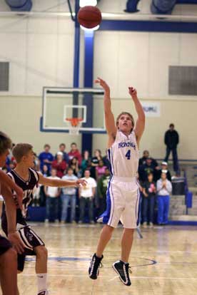 Trevor Ezell launches a shot. (Photo by Rick Nation)