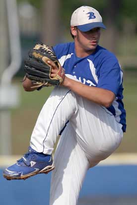 Ben Wells struck out 11 without a walk allowing just four hits in Monday's game. (Photo by Rick Nation)