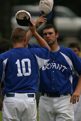 Tyler Brown (10) and Dylan Cross. (Photo by Rick Nation)