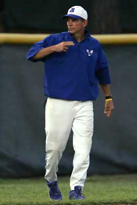 Bryant head coach Kirk Bock. (Photo by Rick Nation)