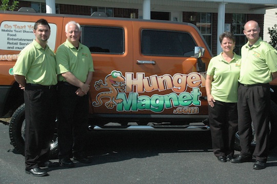 From left, Bradley Lattin and Randy Walker, Tanya and Shaun McFarland.