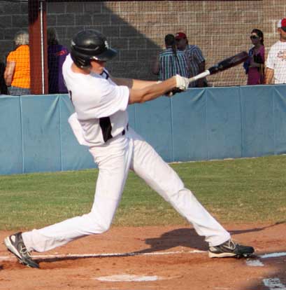 Quinton Motto had two hits in Bryant's 8-3 win over Sheridan Tuesday. (Photo by Phil Pickett)