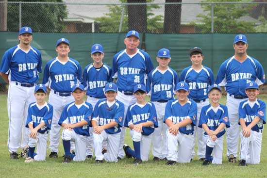 The Bryant 12-and-under All-Stars