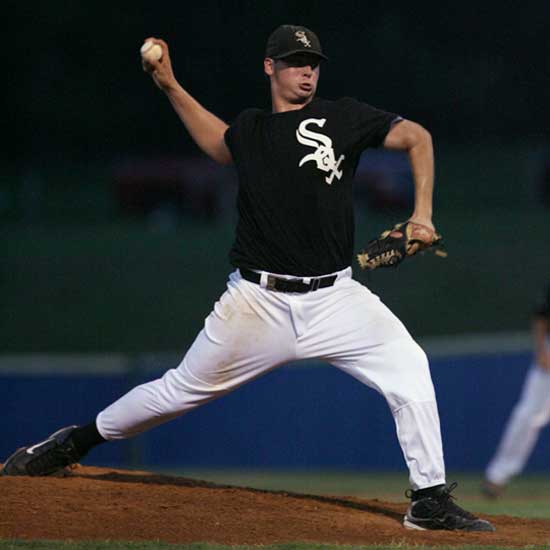 Ben Wells struck out nine in four innings. (Photo by Rick Nation)