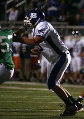 Austin Johnson has orally committed to play in college at Henderson State University. (Photo by Rick Nation)