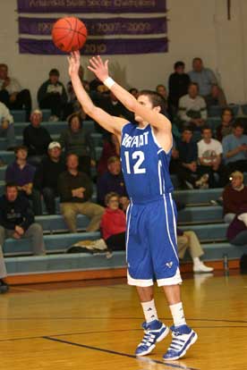 Brantley Cozart releases a free throw attempt. (Photo by Rick Nation)