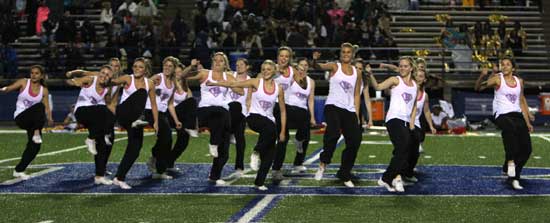 The Bryant High School varsity dance team. (Photo by Rick Nation)