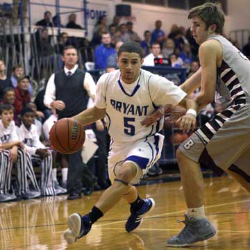 Bryant's Jordan Griffin (5) (Photo by Rick Nation)