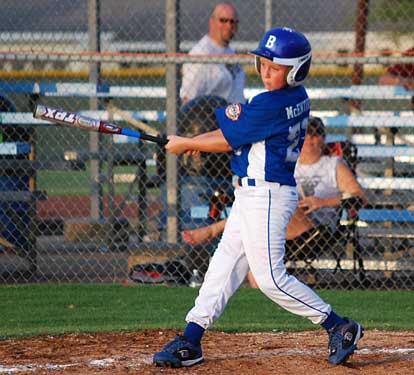 Will McEntire during last summer's post-season play.