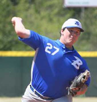 Landon Pickett was the winning pitcher Saturday. (Photo courtesy of Phil Pickett)