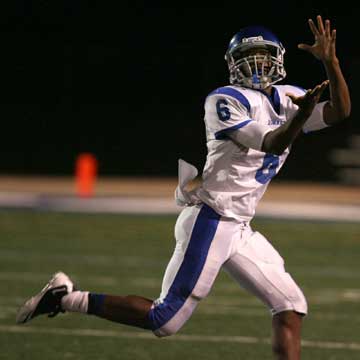 K.J. Hill had six receptions for 117 yards and a touchdown. (Photo by Rick Nation)