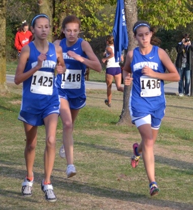 Sarah Cowell (left), Caitlyn Bell (middle), Hannah Shelby (right)