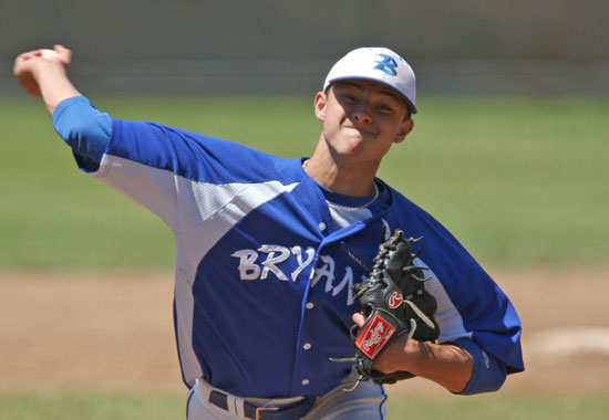 Tyler Nelson allowed just two hits. (Photo by Rick Nation)