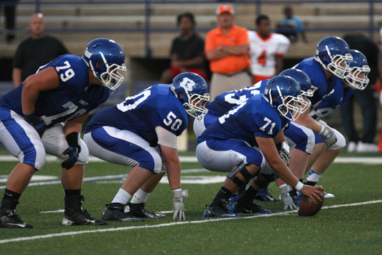 Jordan Jones (79), Jacob Ward (50), Blain Jackson (71), Blake Hobby, Ian Shuttleworth and Nate Rutherford. (Photo by Rick Nation)