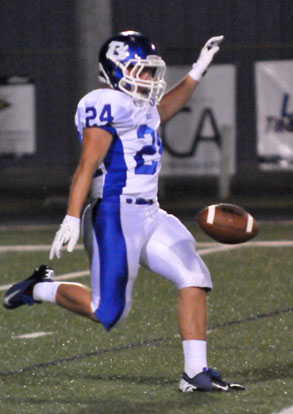 Bryce Denker will once again handle the punting chores for the Bryant Hornets in 2013. (Photo by Kevin Nagle)
