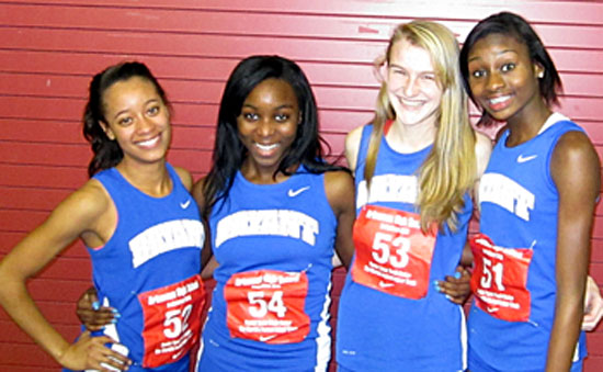 From left, Melinda Murdock, Alexis Royal, Hannah Raney, Fenice Boone