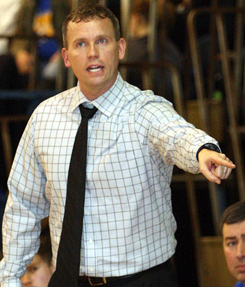 Bryant head coach Mike Abrahamson. (File photo by Rick Nation)