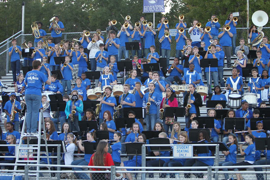 The Bryant Middle School eighth grade band. (Photo by Rick Nation)