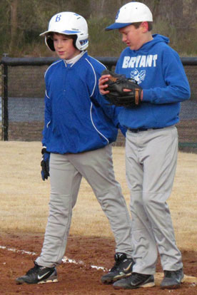 Rhett James, left, and Jonathan Hall