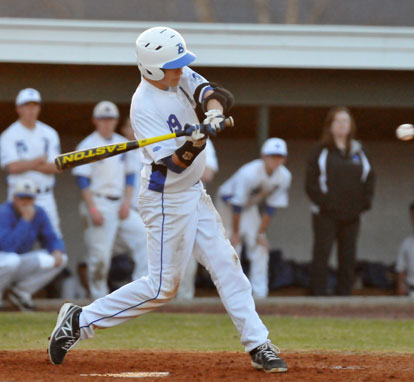 Jason Hastings had one of Bryant's five hits. (Photo by Kevin Nagle)