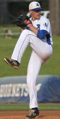 Nate Rutherford tossed a one-hit shutout. (Photo by Rick Nation)