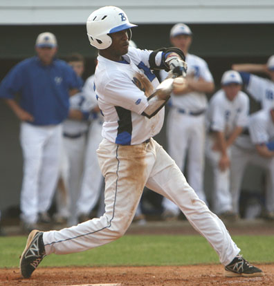 Marcus Wilson had three hits. (Photo by Rick Nation)