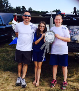 Youth Duct Tape Race winner was built by the Bryant High School Hornet Engineering and Technology Club (HEAT).