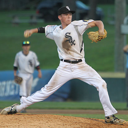 Blake Patterson only allowed two runs, one earned over six innings of game two Thursday. (Photo by Rick Nation)