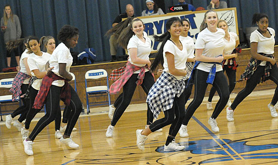 Freshman Dance Team Performs Bryant Daily Local Sports And More