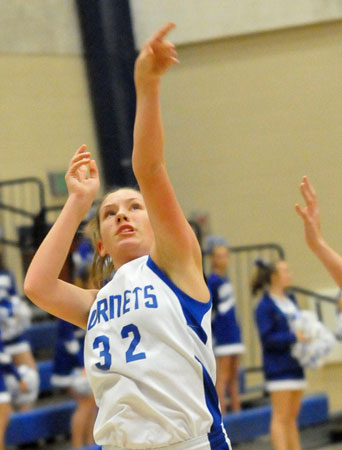 Lexi Feagin launches a shot. (Photo by Kevin Nagle)